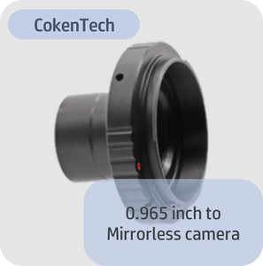 0.965 inch to Mirrorless camera