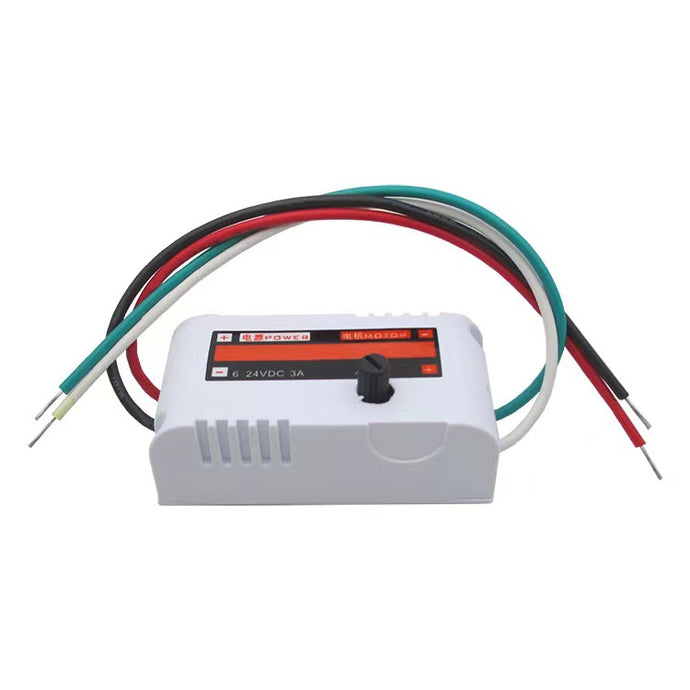 DC 6-24V 12V 24V 3A PWM Mini Motor Speed Controller Variable Speed regulator Switch adjustable CCMminiS